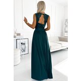 Numoco Long dress with lace neckline | Shoptok.si