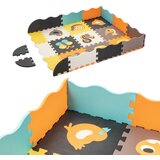  Pjenasta puzzle podloga za igru s ogradom 25kom. 114x114x1cm | shoptok.hr