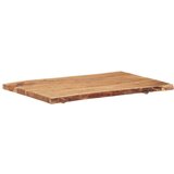 vidaXL Mizna plošča trden akacijev les 100x(50-60)x3,8 cm | Shoptok.si