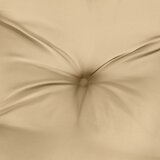  Jastuci za stolice 2 kom prošarano bež 100x50x7 cm tkanina | shoptok.hr