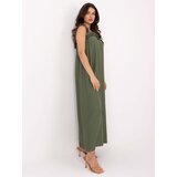 Italy Moda Dress-MI-SK-A6412.68-khaki | Shoptok.si