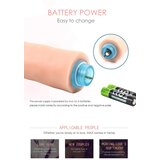 Lonely Max - realistični vibrator (17 cm) - naravni | Shoptok.si