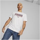 Puma Majice s kratkimi rokavi Graphics Retro Tee Bela | Shoptok.si