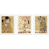 knor Slike u setu 3 kom reprodukcija 30x40 cm Klimt – | shoptok.hr