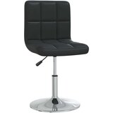  Barski stolac od umjetne kože crni | shoptok.hr