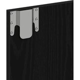 Ogledalo ormar Crni hrast 60 x 31,5 x 62 cm Konstruirano drvo | shoptok.hr