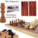 Šah 18-3571 29X14X4CM 18PR-5 Drvo