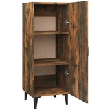  Komoda boja dimljenog hrasta 34,5x34x90 cm konstruirano drvo | shoptok.hr