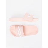 Shelvt Pink flip-flops with inscription | Shoptok.si
