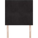  Vzglavje s gumbi, črno, 80 cm, iz žameta, (22051308) | Shoptok.si