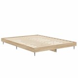  Okvir za krevet boja hrasta 135x190 cm od konstruiranog drva | Eponuda.com