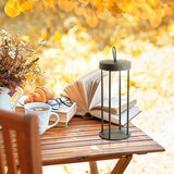 Fischer & Honsel Črna LED namizna svetilka (višina 36 cm) Kante – | Shoptok.si