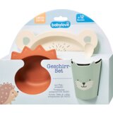 babylove Set posuđa 4-delni od polipropilena, od 12. meseca 1 kom | ePonuda.com