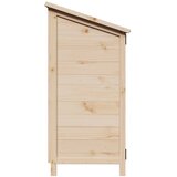  Vrtna Šupa Prirodna 59,5 x 56 x 113,5 cm Čvrsto drvo jele | shoptok.hr