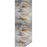 Mila Home siv/zlat pralen tekač 80x200 cm golden feathers – | Shoptok.si