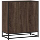 vidaXL Komoda boja hrasta 68x35x76 cm konstruirano drvo i metal | shoptok.hr