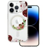 Onasi Clear Case Elite z MagSafe za iPhone 15 - rdeč | Shoptok.si