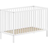 Vipack Bela otroška posteljica iz masivnega bora 60x120 cm DINO – | Shoptok.si