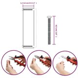 vidaXL Ručke za ormarić 10 kom brončane 320 mm od nehrđajućeg čelika | shoptok.hr