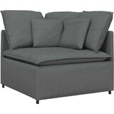  Modularna sofa s jastucima, tkanina, tamno siva | shoptok.hr
