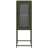  Komoda Maslinasto zelena 36x39x107 cm Hladno valjani čelik Slike