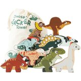 Le Toy Van Stacking Tower Dinosaurus piramida za slaganje 18m+ 9 kom Cijene
