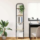 vidaXL Knjižna polica sonoma hrast 40 x 30 x 183 cm Konstruiran les | Shoptok.si