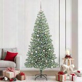  Umjetno Božićno Drvo s Snježnim Flokom i LED Svjetlom 240 cm | Eponuda.ba