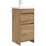 vidaXL Kopalniška omarica s pomivalnikom Artisan hrast, (5000245633) | Shoptok.si