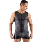Svenjoyment - kratki muški kombinezon bez rukava (crni) - L | shoptok.hr