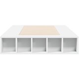  Okvir kreveta s pohranom Bijela 80 x 200 cm Konstruirano drvo | shoptok.hr