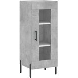  Visoka komoda siva betona 34,5x34x180 cm od konstruiranog drva | shoptok.hr