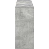  Komoda siva boja betona 120 x 30 x 75 cm od konstruiranog drva | shoptok.hr