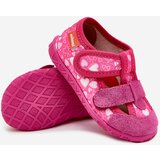 Boto Slippers Milami Children's With Velcro In Hearts Pink Reathiana | ePonuda.com