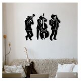 WALLXPERT Zidna dekoracija Munis, 61x47 cm, 1,2 mm, Crna | Eponuda.ba