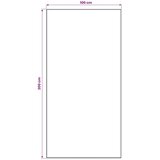  Traka za tepih ORIZ 1150 gsm Siva i crna - Siva i crna 100 x 200 cm | shoptok.hr