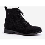 S. BARSKI Women's Boots with Pattern Black S.Barski Cene