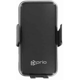 Prio Fast Charge bežični auto punjač 15W (USB C) crni | shoptok.hr