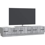 TV ormar Siva sonoma 147 x 34,5 x 27 cm Konstruirano drvo | shoptok.hr