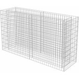  Gabionska sadilica od pocinčanog čelika 180 x 50 x 100 cm | Eponuda.com
