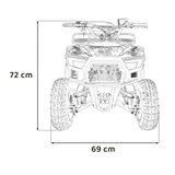 Ramiz Otroški Štirikolesnik SIRIUS 49 CC Črna | Shoptok.si