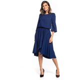 Tessita Woman&#039;s Dress T347 4 Navy Blue cene
