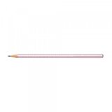 Faber-Castell Grafitna olovka Faber Castel GRIP HB Sparkle 118261 rose metallic Cene