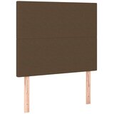 Krevet s oprugama i madracem tamnosmeđi 90 x 190 cm od tkanine | shoptok.hr