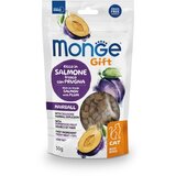 Monge meat minis hairball poslastica za mačke, losos sa šljivom, 50g | ePonuda.com