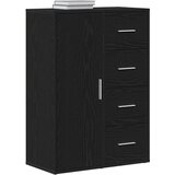  Kreveta s ladicama Crni hrast 60 x 31 x 84 cm Konstruirano drvo | shoptok.hr