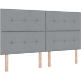  Krevet s opruga kutije Svjetlosiva 200 x 180 cm tkanina | shoptok.hr