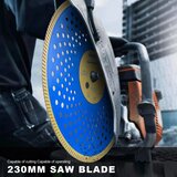HERZO 230 mm diamantna rezalna plošča za keramiko in kamen | Shoptok.si