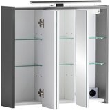 Stylife Omara Z Ogledalom Palermo, Antracit, Osvetlitev | Shoptok.si