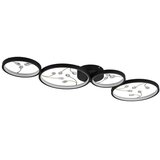 Lesnina XXXL stropna led-svetilka groovy 95/40/6,5 cm | Shoptok.si